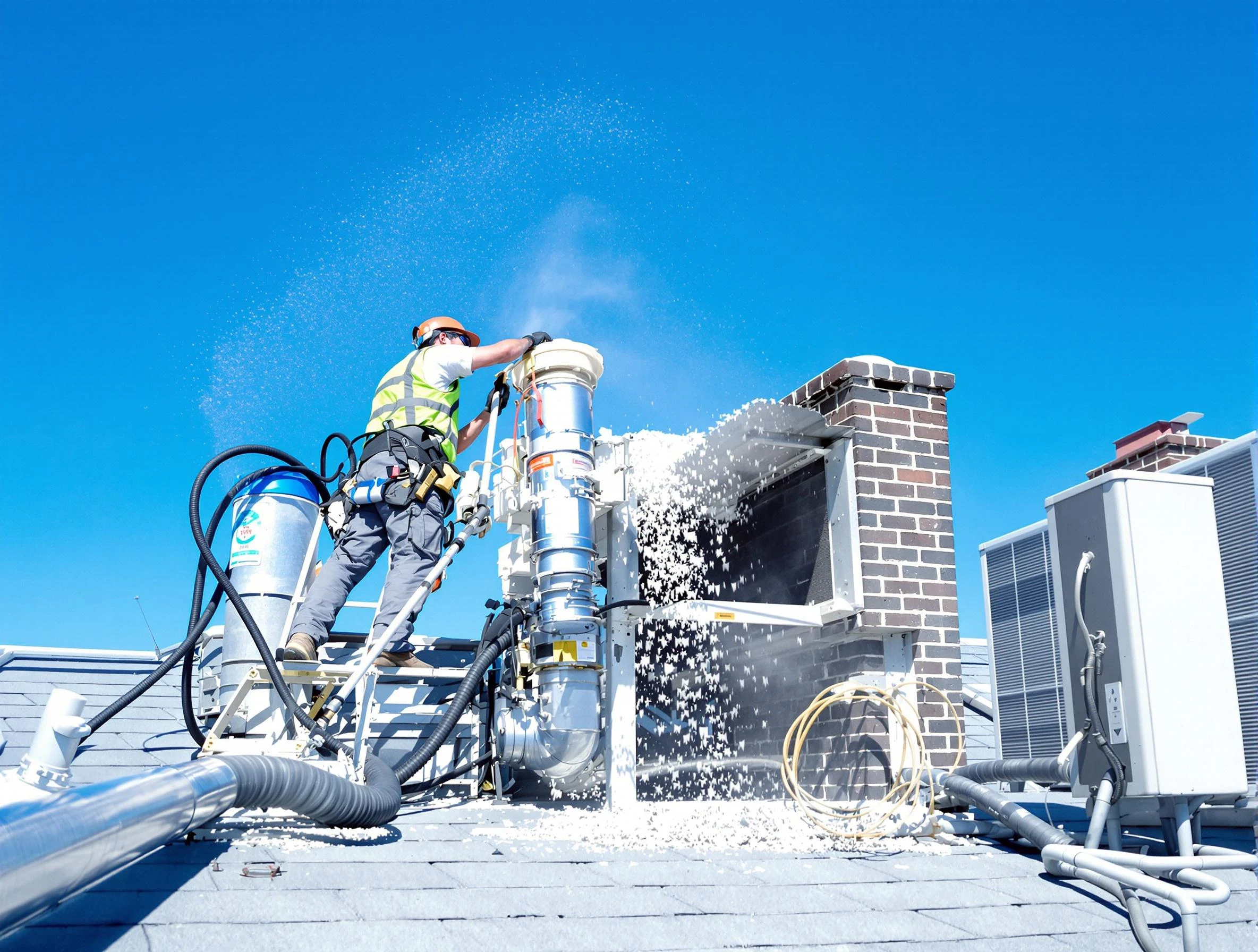 Expert roof dryer vent cleaning by Fort Lee Dryer Vent Cleaning in Fort Lee