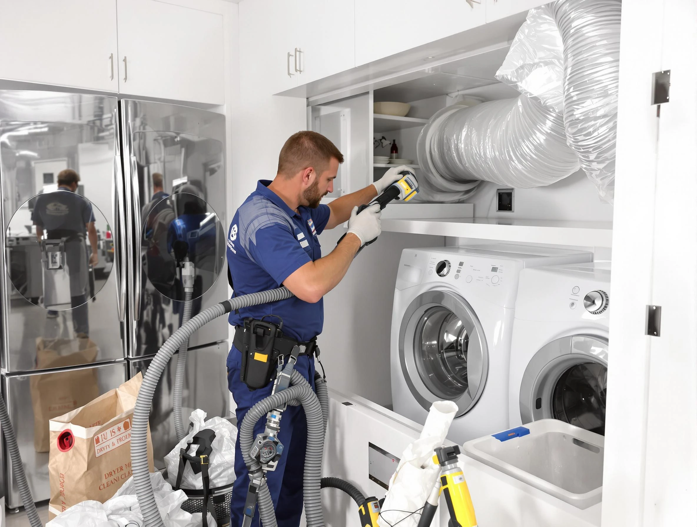 Professional duct cleaning by Fort Lee Dryer Vent Cleaning in Fort Lee