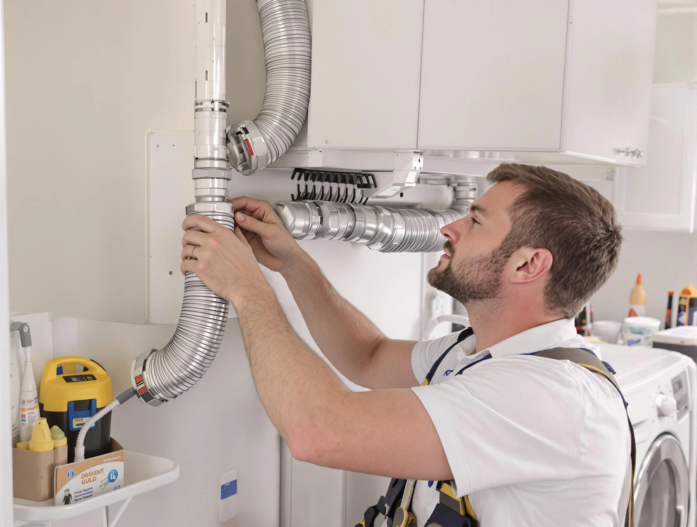 Professional dryer vent repair and installation by Fort Lee Dryer Vent Cleaning in Fort Lee
